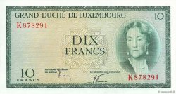 10 Francs LUXEMBOURG  1954 P.48a