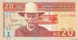 20 Namibia Dollars NAMIBIA  2002 P.06b