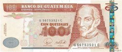 100 Quetzales GUATEMALA  2007 P.114b NEUF