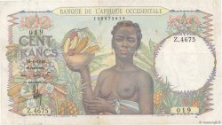 100 Francs FRENCH WEST AFRICA  1948 P.40