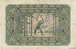 50 Francs SWITZERLAND  1942 P.34m F