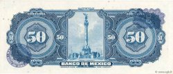 50 Pesos MEXICO  1961 P.049n SC+