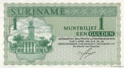 1 Gulden SURINAME  1974 P.116c