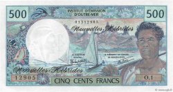 500 Francs NEUE HEBRIDEN  1980 P.19c