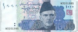 1000 Rupees PAKISTAN  2007 P.50b