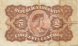 50 Centavos ARGENTINA  1895 P.230a MBC