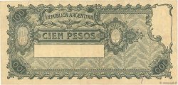 100 Pesos ARGENTINA  1926 P.247b MBC