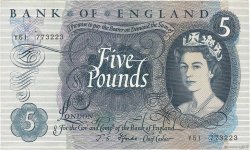 5 Pounds  ENGLAND  1966 P.375b