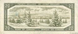 20 Dollars CANADA  1954 P.080b TB