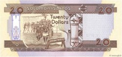 20 Dollars ISOLE SALAMONE  2011 P.28b q.FDC