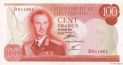 100 Francs LUSSEMBURGO  1970 P.56a SPL+