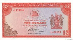 2 Dollars RHODESIEN  1977 P.35c ST