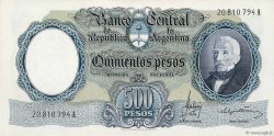 500 Pesos ARGENTINA  1964 P.278a