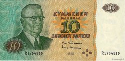 10 Markkaa FINLANDIA  1980 P.111 EBC