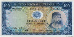 100 Escudos PORTUGUESE GUINEA  1971 P.045a UNC