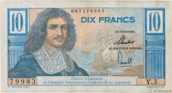 10 Francs Colbert AFRIQUE ÉQUATORIALE FRANÇAISE  1957 P.29 VF