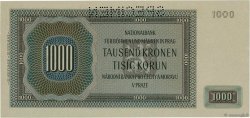 1000 Korun Spécimen BöHMEN UND Mähren  1942 P.14s ST