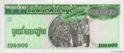 100000 Riels CAMBODIA  1995 P.50a UNC-
