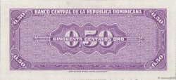 50 Centavos Oro DOMINICAN REPUBLIC  1961 P.089a UNC-