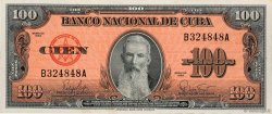 100 Pesos KUBA  1959 P.093a