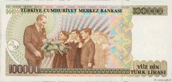 100000 Lira TURQUIE  1991 P.205b pr.NEUF
