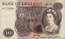 10 Pounds ANGLETERRE  1970 P.376r