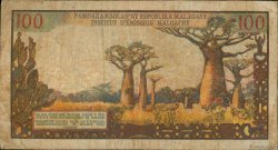 100 Francs - 20 Ariary MADAGASKAR  1964 P.057a S
