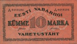 10 Marka ESTLAND  1922 P.53b