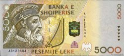 5000 Lekë ALBANIEN  1996 P.66