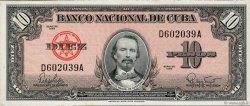 10 Pesos KUBA  1949 P.079b