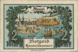 2 Mark MEMEL  1922 P.03a fST+