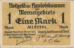 1 Mark MEMEL  1922 P.02