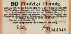 50 Pfennig DANTZIG  1916 P.06
