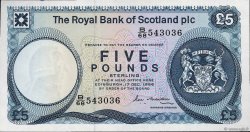 5 Pounds SCOTLAND  1985 P.342d