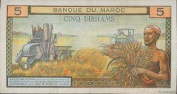 5 Dirhams MAROKKO  1960 P.53a SS