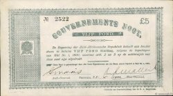 5 Pond SüDAFRIKA Prétoria 1900 P.055b