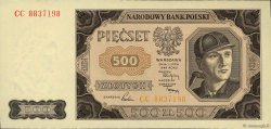 500 Zlotych POLOGNE  1948 P.140