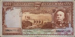 1000 Escudos ANGOLA  1956 P.091