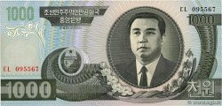1000 Won NORTH KOREA  2002 P.45a