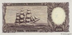 1000 Pesos ARGENTINA  1955 P.274b UNC-