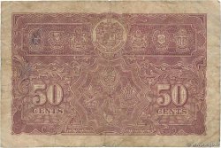 50 Cents MALAYA  1941 P.10a q.MB