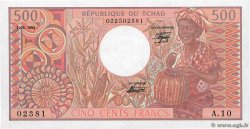 500 Francs CHAD  1984 P.06