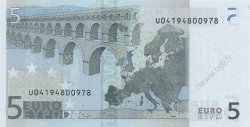 5 Euro EUROPA  2002 €.100.09 UNC