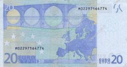 20 Euro EUROPA  2002 €.120.03 VF