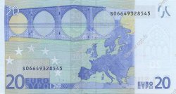 20 Euro EUROPA  2002 €.120.07 UNC