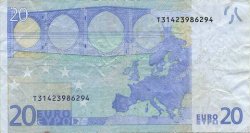 20 Euro EUROPA  2002 €.120.09 q.BB