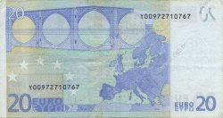 20 Euro EUROPA  2002 €.120.14 VF