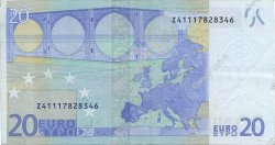 20 Euro EUROPA  2002 €.120.15 VF+