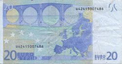 20 Euro EUROPA  2002 €.120.10 F+