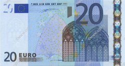 20 Euro EUROPA  2002 €.120.05 ST
